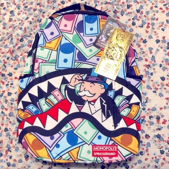 Spray ground limited edition back packs